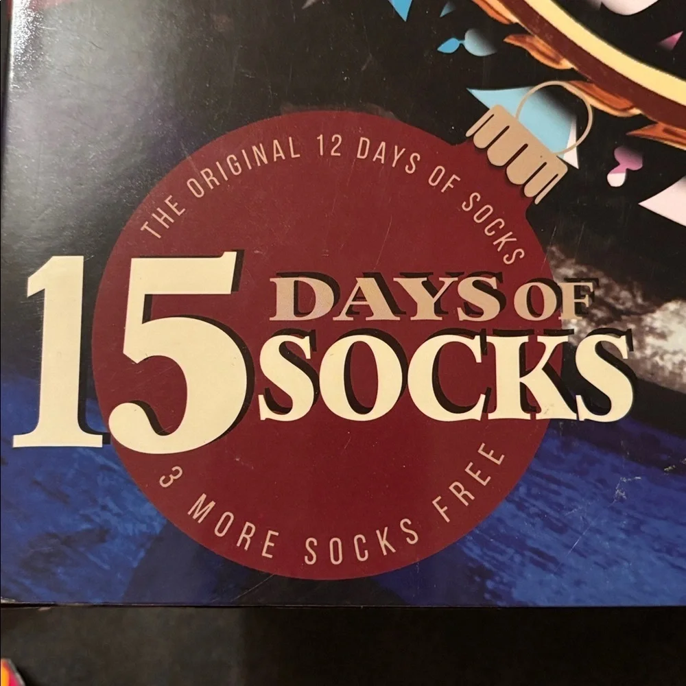 Women's Game Of Thrones 15 Days of Socks Advent Calendar Colors May Vary Sz 4-10